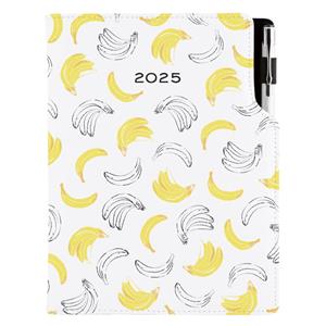 Kalendarz książkowy DESIGN tygodniowy B5 2025 polski - Banan