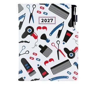 Kalendarz książkowy DESIGN tygodniowy B5 2027 polski - Barber