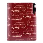 Kalendarz książkowy DESIGN tygodniowy B5 2027 polski - bordo - Maluch