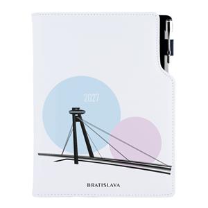 Kalendarz książkowy DESIGN tygodniowy B5 2027 polski - Bratyslawa