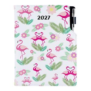 Kalendarz książkowy DESIGN tygodniowy B5 2027 polski - Flaming