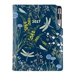 Kalendarz książkowy DESIGN tygodniowy B5 2027 polski - granatowy - ważki