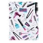 Kalendarz książkowy DESIGN tygodniowy B5 2027 polski - Hairdresser