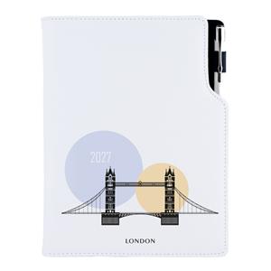 Kalendarz książkowy DESIGN tygodniowy B5 2027 polski - Londyn