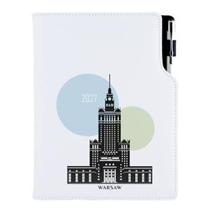 Kalendarz książkowy DESIGN tygodniowy B5 2027 polski - Warszawa