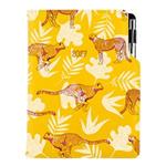 Kalendarz książkowy DESIGN tygodniowy B5 2027 polski - żółty - Gepard