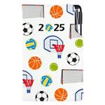 Kalendarz książkowy DESIGN tygodniowy kieszonkowy 2025 polski - Sport