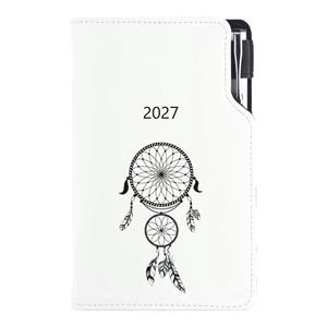 Kalendarz książkowy DESIGN tygodniowy kieszonkowy 2027 polski - Łapacz Snów