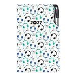 Kalendarz książkowy DESIGN tygodniowy kieszonkowy 2027 polski - Music