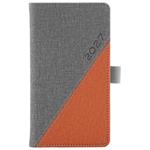 Kalendarz książkowy DIEGO tygodniowy kieszonkowy 2027 polski - szary/pomarańczowy