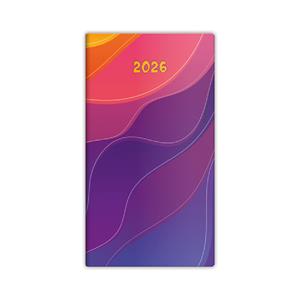 Kalendarz książkowy dwutygodniowy 2026 kieszonkowy - Napoli - design 6