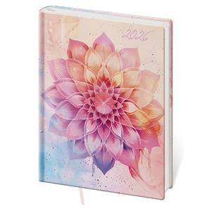 Kalendarz książkowy dzienny B6 2026 Vario - Lyra Aura