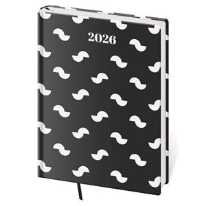 Kalendarz książkowy dzienny B6 2026 Vario - Lyra Eclipse