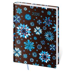 Kalendarz książkowy dzienny B6 2026 Vario - Lyra Nocturno