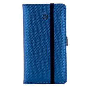 Kalendarz książkowy ELASTIC tygodniowy kieszonkowy 2023 słowacki?? - granatowy/czarna gumka