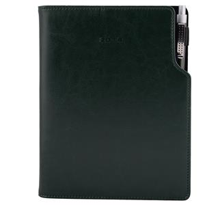 Kalendarz książkowy GAP z długopisem tygodniowy A5 2016 polski - zielony