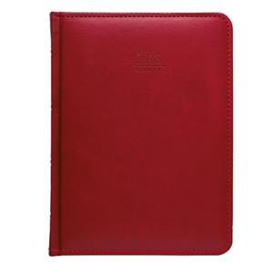 Kalendarz książkowy Gemma 2016 dzienny A5 - bordowy