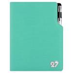 Kalendarz książkowy GEP CRYSTAL dzienny B6 2027 polski - miętowy