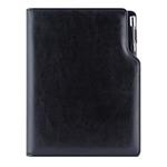 Kalendarz książkowy GEP z długopisem dzienny A5 2027 polski - czarny