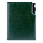 Kalendarz książkowy GEP z długopisem tygodniowy B5 2027 polski - zielony