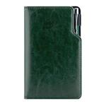 Kalendarz książkowy GEP z długopisem tygodniowy kieszonkowy 2027 polski - zielony