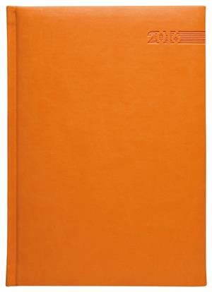 Kalendarz książkowy Juliet 2016 dzienny A5 - pomarańczowy