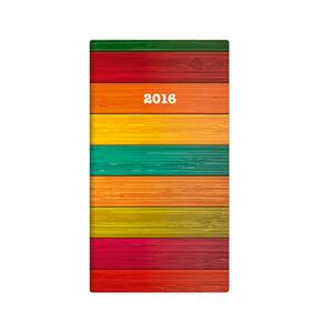 Kalendarz książkowy kieszonkowy - Napoli dwutygodniowy - design 04 2016