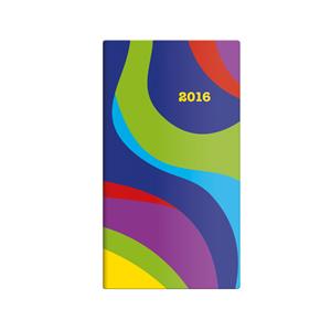 Kalendarz książkowy kieszonkowy - Napoli dwutygodniowy - design 06 2016