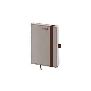 Kalendarz książkowy kieszonkowy tygodniowy 2022 Double Cappuccino