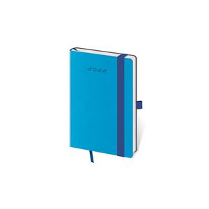 Kalendarz książkowy kieszonkowy tygodniowy 2022 Flexies - niebieski