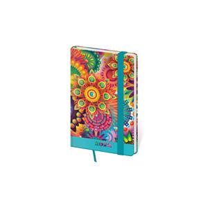 Kalendarz książkowy kieszonkowy tygodniowy 2022 Vario z gumką - Abstract