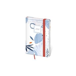 Kalendarz książkowy kieszonkowy tygodniowy 2022 Vario z gumką - Bluestyle