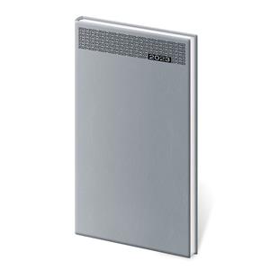 Kalendarz książkowy kieszonkowy tygodniowy 2023 Gommato - szary