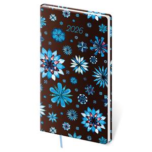 Kalendarz książkowy kieszonkowy tygodniowy 2026 Vario - Lyra Nocturno