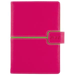 Kalendarz książkowy MAGNETIC dzienny A5 2027 polski - różowy/zielony