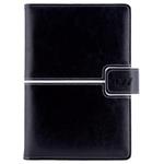 Kalendarz książkowy MAGNETIC dzienny B6 2027 polski - czarny/biały