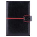 Kalendarz książkowy MAGNETIC dzienny B6 2027 polski - czarny/czerwony