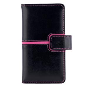 Kalendarz książkowy MAGNETIC tygodniowy kieszonkowy 2022 słowacki?? - czarny/różowy