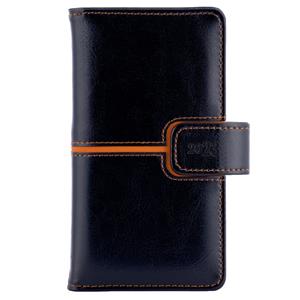 Kalendarz książkowy MAGNETIC tygodniowy kieszonkowy 2023 słowacki?? - czarny/pomarańczowy