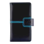 Kalendarz książkowy MAGNETIC tygodniowy kieszonkowy 2027 polski - czarny/turkusowy