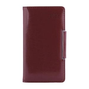 Kalendarz książkowy METALIC tygodniowy kieszonkowy 2022 słowacki?? - brązowy