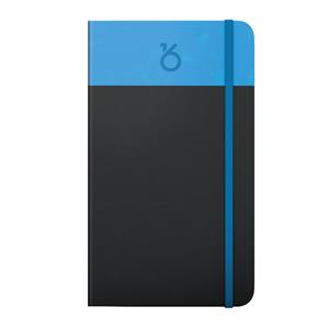 Kalendarz książkowy Orion tygodniowy kieszonkowy 2016 - antracyt-niebieski