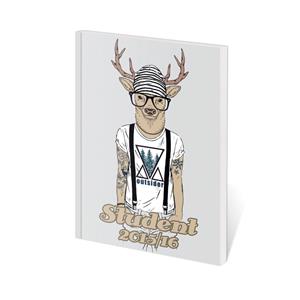 Kalendarz książkowy Poketto Student - Deer 2016
