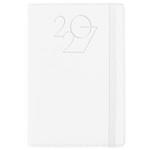 Kalendarz książkowy POLY dzienny A5 2027 polski - biały