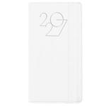 Kalendarz książkowy POLY tygodniowy kieszonkowy 2027 polski - biały