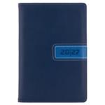 Kalendarz książkowy RIGA dzienny A5 2027 polski - granatowy