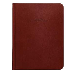 Kalendarz książkowy słowacki Carus 2016 tygodniowy B5 - brązowy