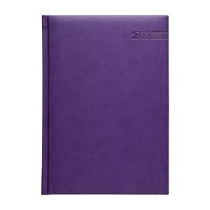 Kalendarz książkowy słowacki Rio 2016 tygodniowy A5 - fioletowy