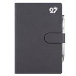 Kalendarz książkowy SPLIT CRYSTAL dzienny A5 2027 polski - szary