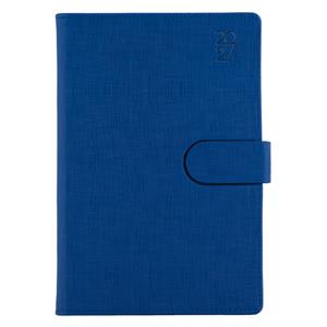 Kalendarz książkowy SPLIT dzienny B6 2027 polski - granatowy